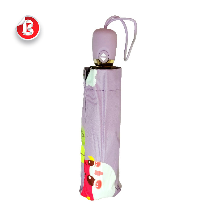 عکس شماره:1 , چتر دخترانه تاشو اتوماتیک طرح فانتزی کد 02