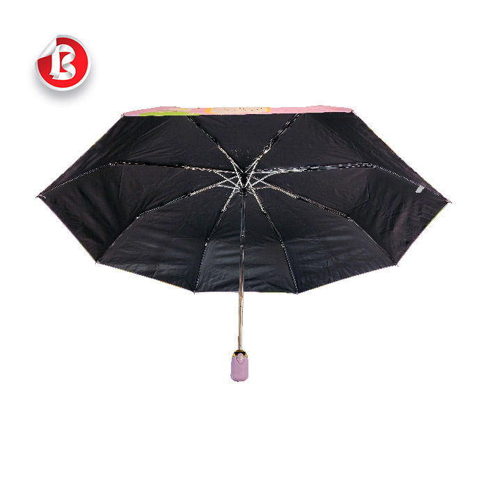 عکس شماره:2 , چتر دخترانه تاشو اتوماتیک طرح فانتزی کد 02