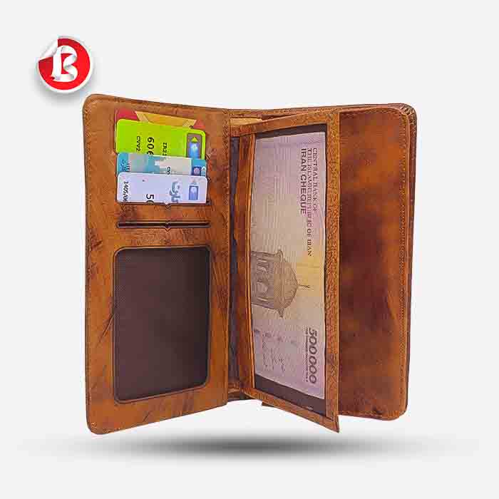 عکس شماره:1 , کیف پول چرمی کتی کد 25