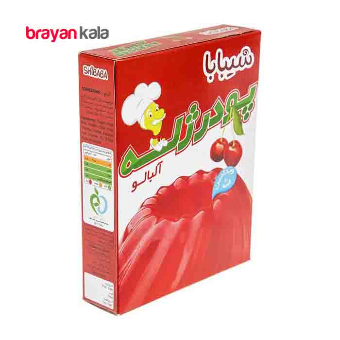 عکس شماره:0 , پودر ژله آلبالو شیبابا وزن 100 گرم