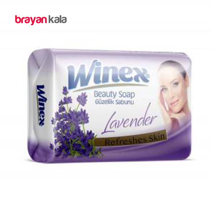 عکس شماره:0 , صابون حمام winex با عصاره اسطوخودوس بسته 6 عددی