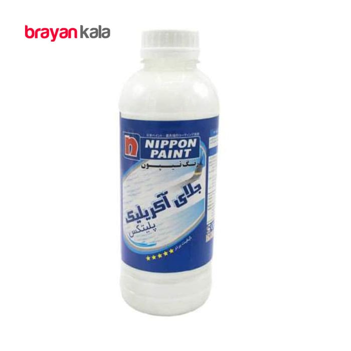 عکس اصلی جلای آکریلیک پلیتکس رنگ نیپون کد 860 وزن 1 کیلوگرم