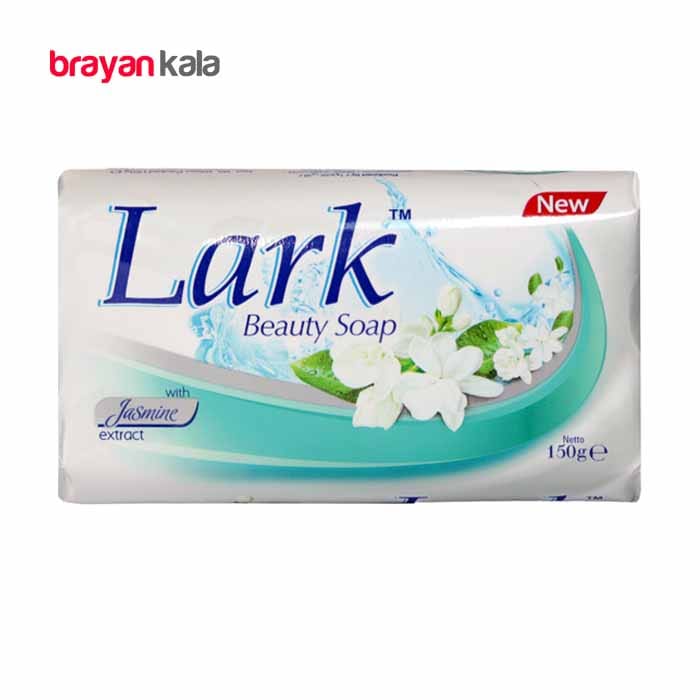 عکس اصلی صابون حمام لارک با عصاره گل یاسمین بسته 6 عددی