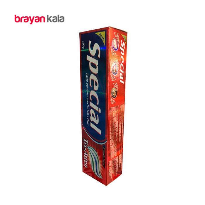 عکس اصلی خمیر دندان اسپشیال مدل Tri- Active وزن 100 گرم