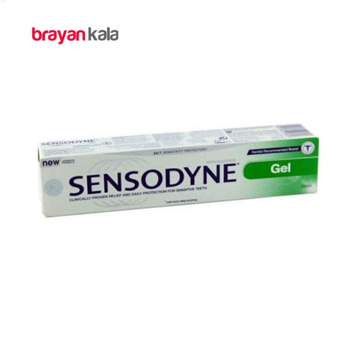 عکس اصلی خمیر دندان سنسوداین مدل Gel حجم 100 میلی لیتر