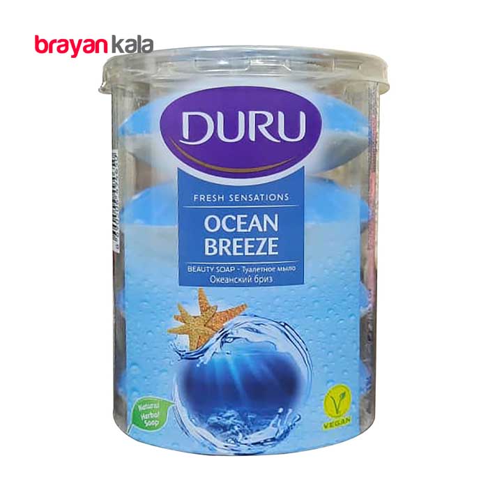 عکس اصلی صابون شستشو دورو مدل Ocean بسته 4 عددی