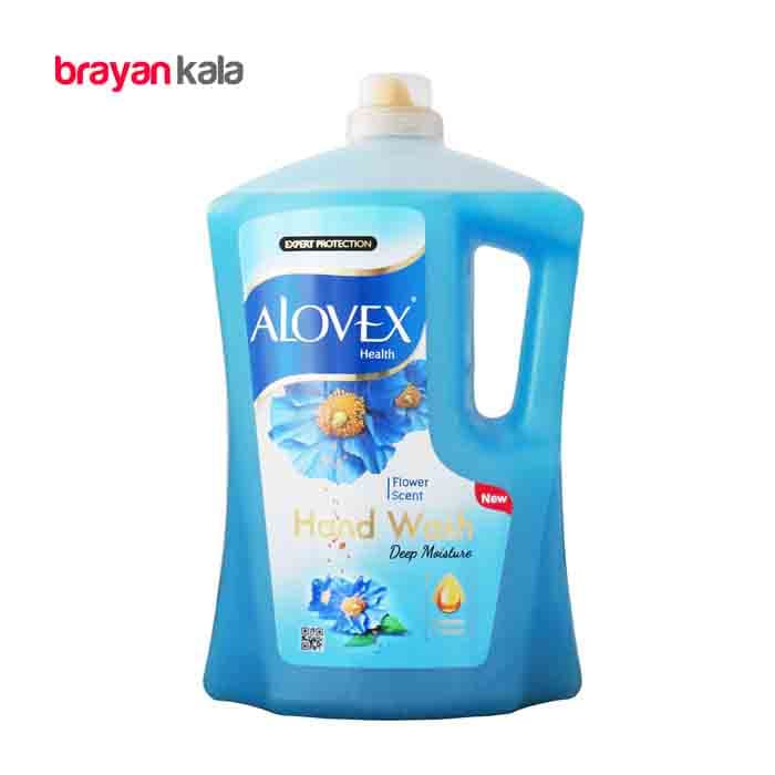 عکس اصلی مایع دستشویی کرمی آلوکس مدل flower scent حجم 3750 میلی‌ لیتر