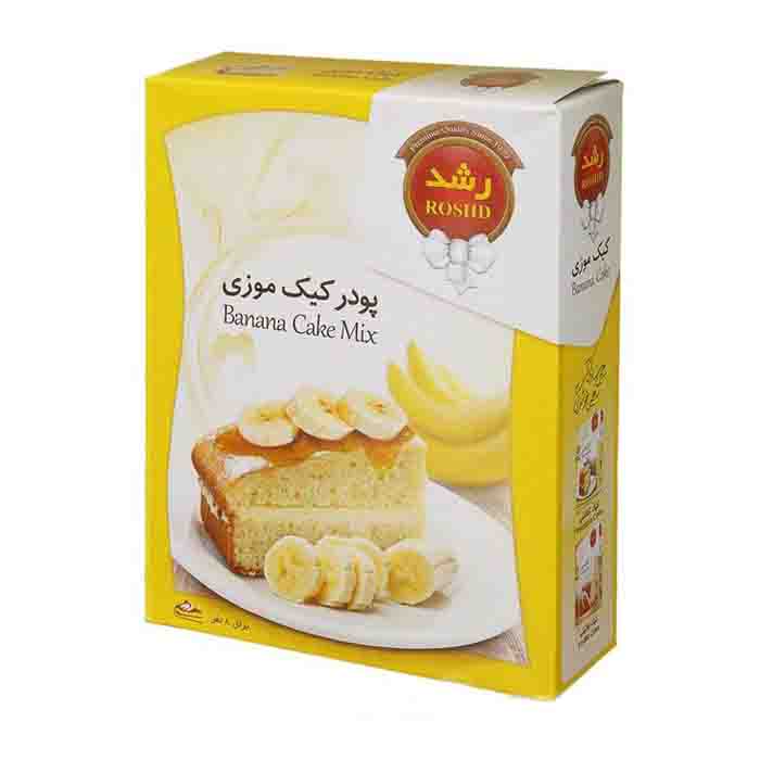 عکس اصلی پودر کیک موزی رشد 400 گرم