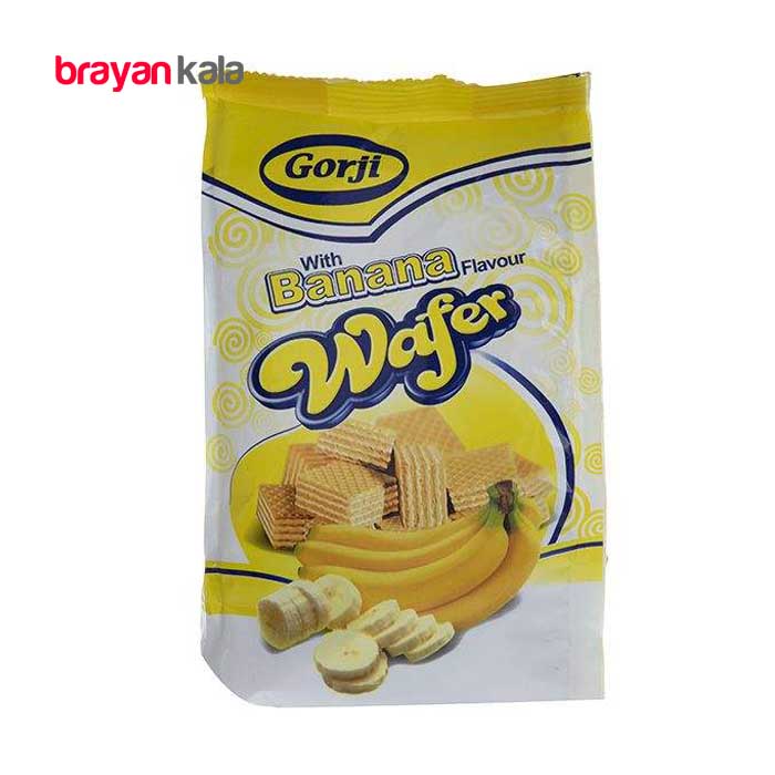 عکس اصلی ویفر گرجی با طعم موز 100 گرم