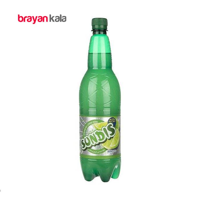 عکس اصلی نوشیدنی لیمویی گازدار ساندیس مقدار 1 لیتر