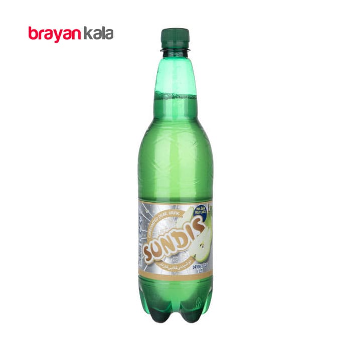 عکس اصلی نوشیدنی گلابی گازدار ساندیس مقدار 1 لیتر