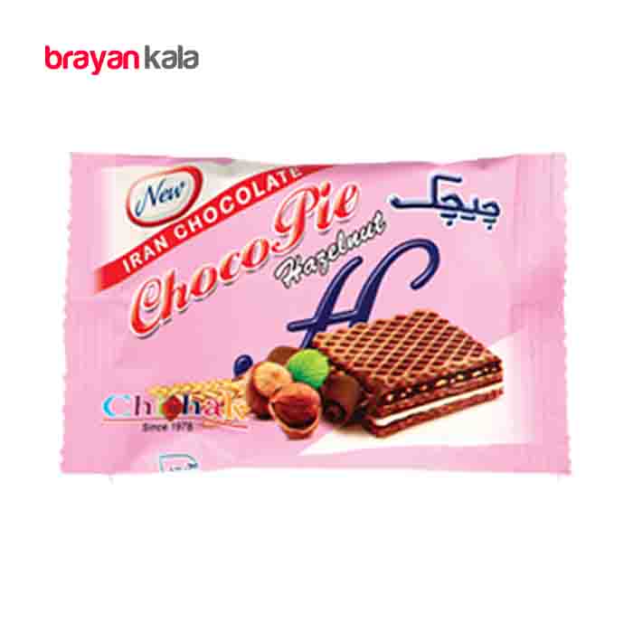 عکس اصلی ویفر شکوپای فندق چیچک