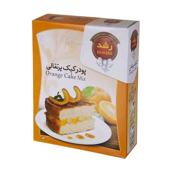 عکس اصلی پودر کیک پرتقالی رشد 400 گرم