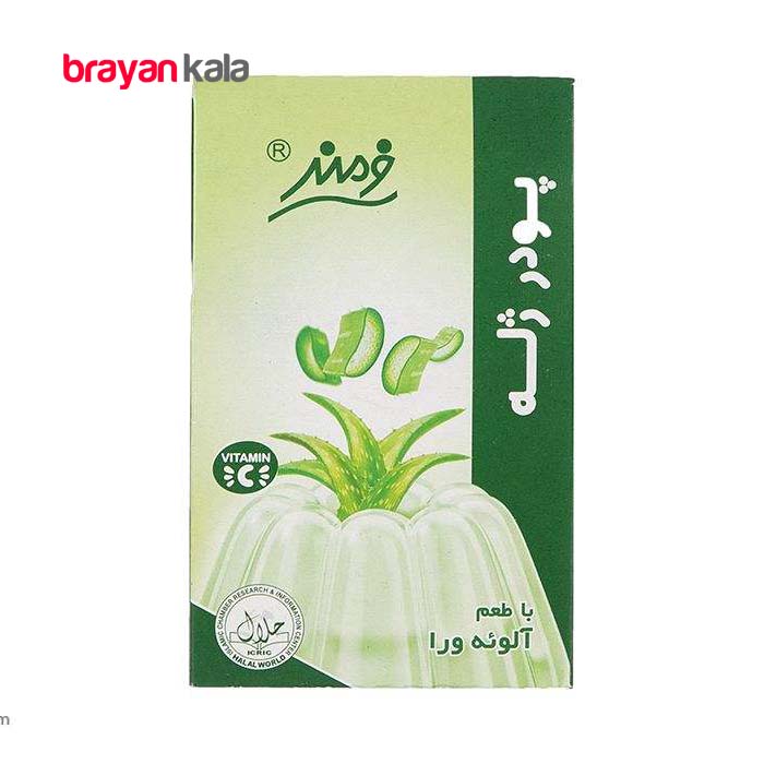 عکس اصلی پودر ژله آلوئه ورا فرمند مقدار 100 گرم
