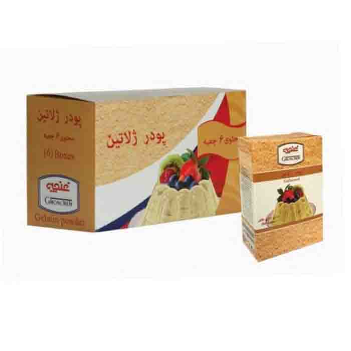 عکس اصلی پودر ژلاتین غنچه مقدار 40 گرم